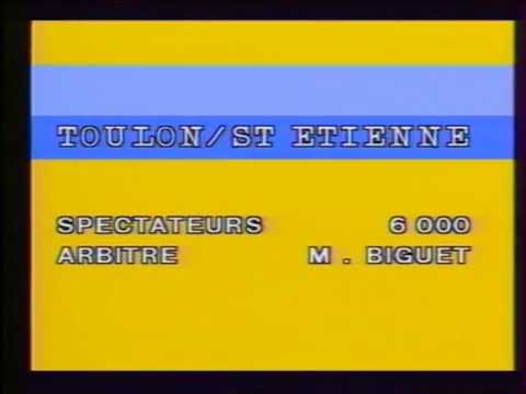 Toulon 0-0 ASSE - 32e journée de D1 1988-1989
