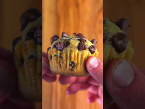 Low Calorie, High Protein Chocolate Chip Muffin