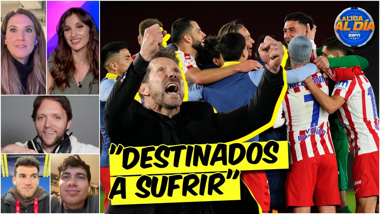 SIMEONE SUFRE pero ATLÉTICO de MADRID avanza a la FINAL ante Barcelona | La Liga al Día
