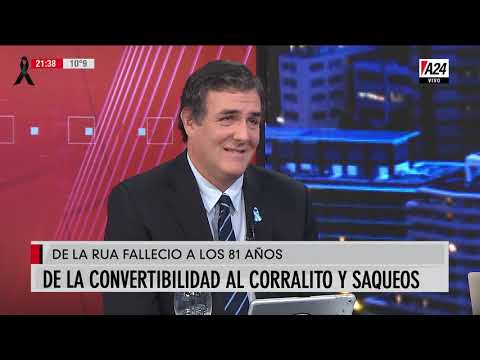 Último adios a Fernando de la Rúa