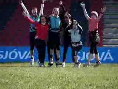 Dúkkulísurnar gera sig klárar fyrir Sjóvá Kvennahlaupið