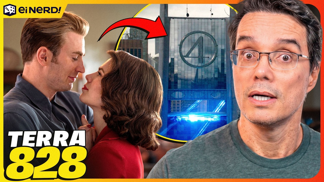 VAZOU! STEVE ROGERS FICOU NO UNIVERSO DO QUARTETO FANTÁSTICO COM A PEGGY!