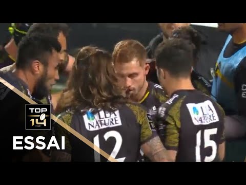 TOP 14 - Essai d'Ihaia WEST (SR) - La Rochelle - Lyon - J21 - Saison 2020/2021