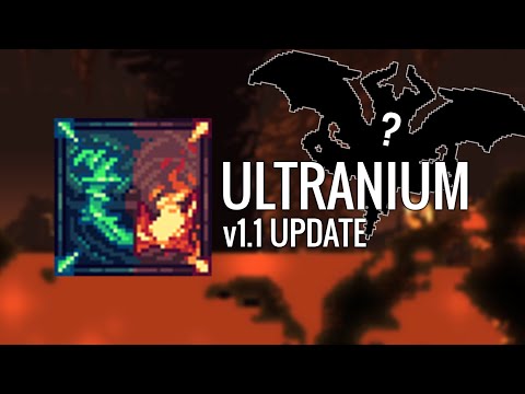 Ultranium Mod v1.1 Update Trailer (Terraria tModLoader)