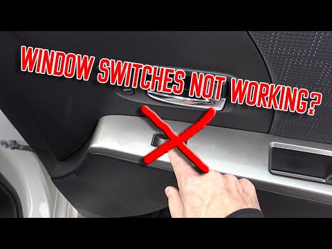 How to fix Mazda 5 window switches...easy!