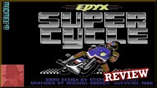 Super Cycle - on the Commodore 64 !! with Commentary