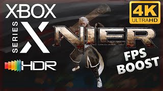 [4K/HDR] NieR  / Xbox Series X Gameplay / FPS Boost 60fps !