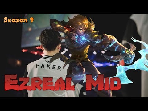 Faker - Ezreal vs Qiyana Mid - LoL Season 9 KR Ranked | League of Legends Replays