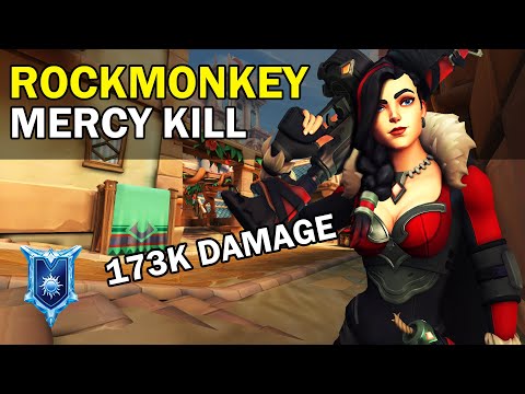 173K Damage rockmonkey Tyra Paladins Competitive (Pro Player) MERCY KILL