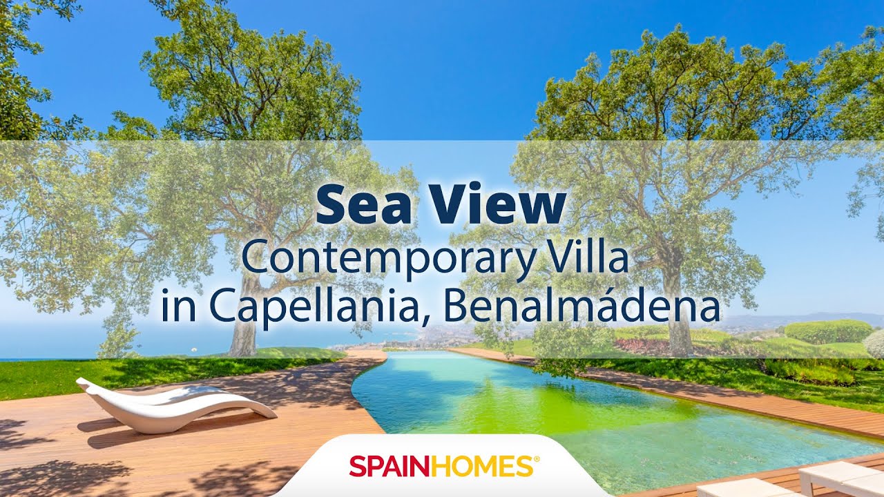 Sea View Contemporary Villa in Capellania, Benalmádena