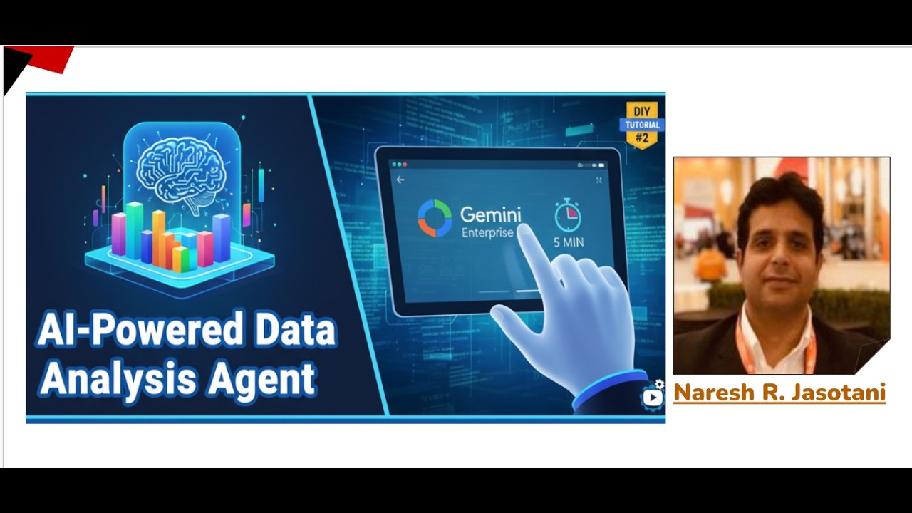 AI-Powered Data Analysis Agent in Under 5 Min | Gemini Enterprise -  Do It Yourself Tutorial #2