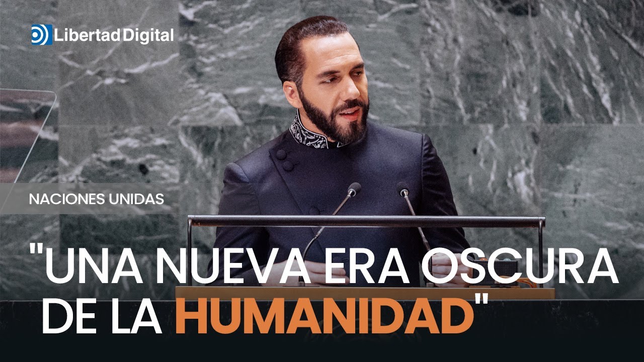 Bukele: "Estamos ante una nueva era oscura de la humanidad"
