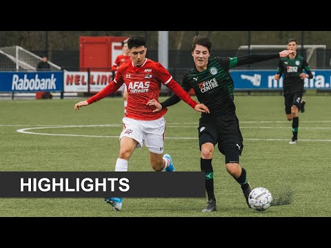 Goals AZ - FC Groningen (5-2) | Onder 19 | Kampioenspoule