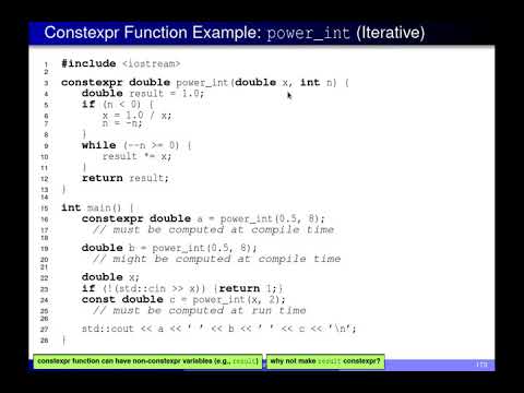 SENG 475 Lecture 7 (2019-05-21) — Compile-Time Computation