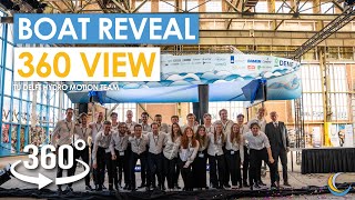 360 View Boat Reveal 2024 | TU Delft Hydro Motion Team