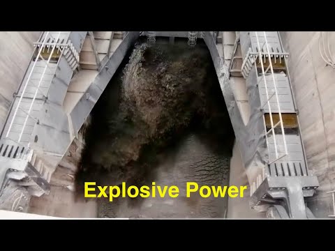 Opening A Dam Spillway Gate after Years