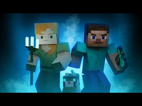 Cat protection - Alex and Steve Life (Minecraft animation)