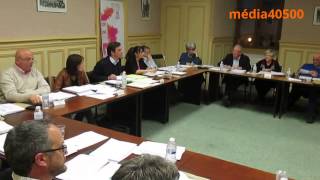 preview picture of video 'Conseil municipal de Saint-Sever du 07 avril 2015'