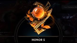 Honor Lol: Explaining How I LeveL Up Fast in the New Honor System at League of Legends!
