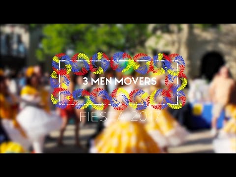 Fiesta San Antonio 2017 - Pin Pandemonium - VIVA LOS TRES | 3 Men Movers