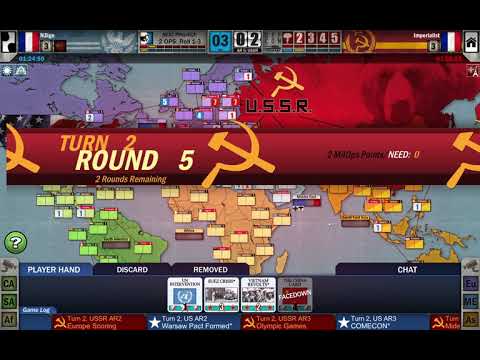 Twilight Struggle - French League Final Match 2 - Hervé Godinot (USSR)
