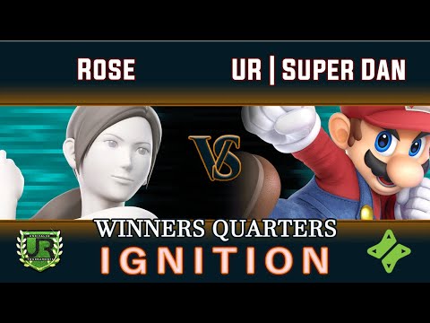 Ignition #190 WINNERS QUARTERS - Rose (Wii Fit Trainer) vs UR | Super Dan (Mario)