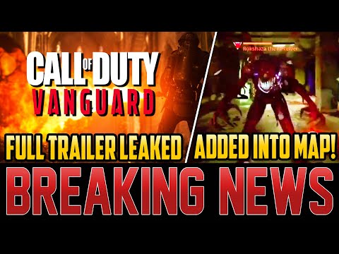 FULL VANGUARD REVEAL TRAILER LEAKED – TREYARCH ADDS NEW ‘SURPRISE’ BOSS ZOMBIE! (Cold War Zombies)