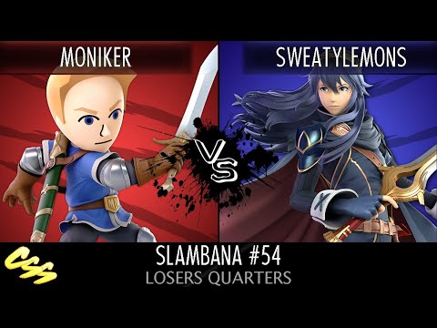 [Slambana #54] Losers Quarters: Anonymous Moniker 3 (Mii Sword.) vs. SweatyLemons (Lucina)