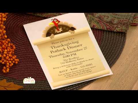 Invitation For A Potluck Party