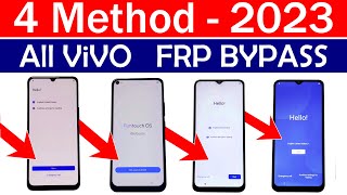4 100% Working Methods:- All ViVO Phone ✅ FRP BYPASS - without pc | 2023