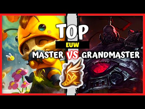 Master Teemo Top vs Grandmaster Sion Main - EUW Rank Pre S11