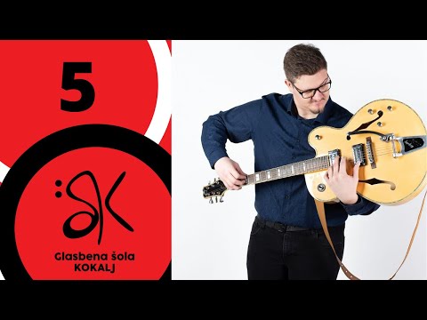 Kitarska lekcija - narodnozabavna glasba - Ta sosedov Francelj (B ES AS) #5