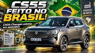 NOVO CAOA Changan CS55 será feito no Brasil! Rival de Compass e Corolla Cross