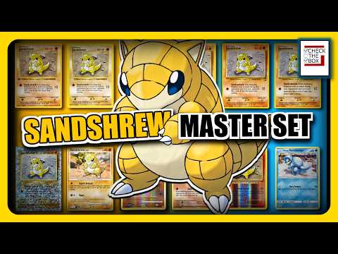 Todas las cartas de Sandshrew: La lista definitiva de Pokémon Master