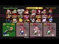 Smash Remix Gameplay PAL EUR Link Vs 3 Metal Marios CPU Level 9