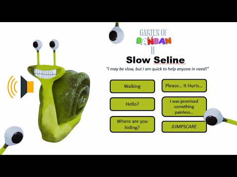 I MADE Garten of Banban 2 SOUNDBOARD ALL VOICE LINES of All Characters Garten of Banban 2