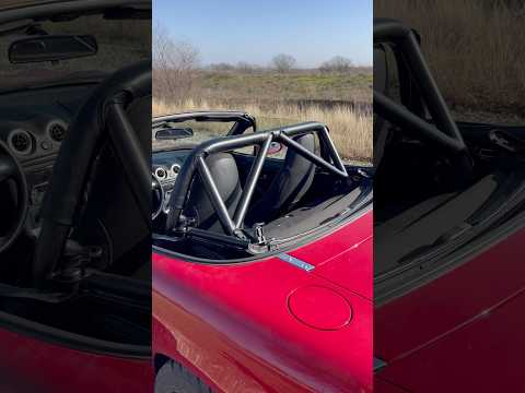 Installing a roll bar on my Mazdaspeed MX-5🏎️ #miata