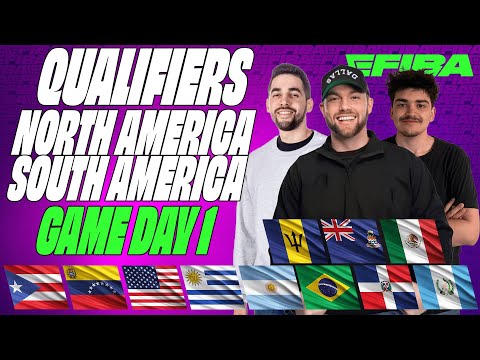 QUALIFIERS SOUTH & NORTH AMERICA BEGINS 🌍  GAMEDAY 1 🏀