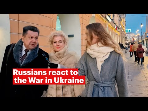 Russians React to the War in Ukraine – Street Survey Three Days After the Invasion