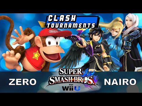 CLASH Invitational for Smash Wii U Winners Finals - SWR Nairo (Dark Pit/ZSS/Robin) vs ZeRo (Diddy)