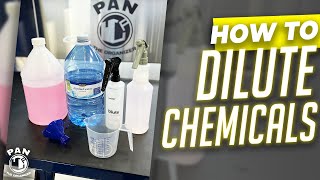 How To Dilute Chemicals: Dilution Ratios Explained!