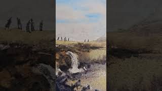 Try this AMAZING effect in your watercolour paintings... 🤯🖌️