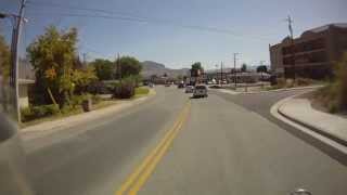 preview picture of video 'Riding through the town of Osoyoos, BC'