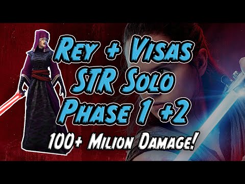 Rey + Visas 100 Million Damage in Sith Raid