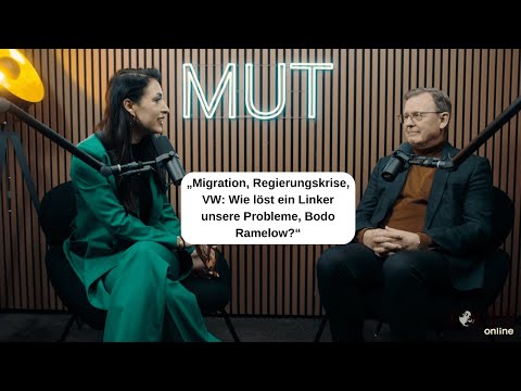 MUT der Deutschland Talk mit Tijen Onaran zu Gast: Bodo Ramelow