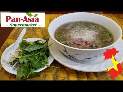 Pan Asia Supermarket Beef Pho Review