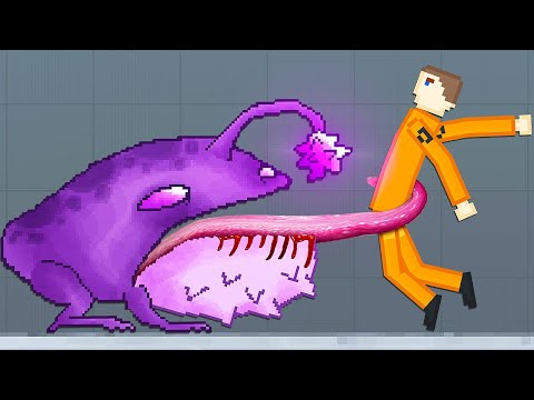 Toad MONSTER Eats Ragdolls Alive - People Playground Gameplay