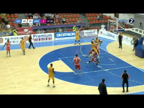 Rezumat CSU Sibiu 82-80 CSM Oradea