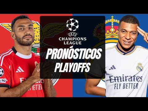 ⚽🔥PRONÓSTICOS DE LA CHAMPIONS LEAGUE: PLAYOFFS IDA 🔥⚽