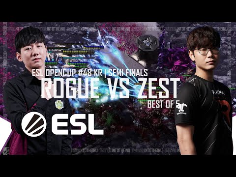 #또한번의 명경기 Starcraft 2 : Zest/주성욱 vs Rogue/이병렬 - ESL OPENCUP#48 KR SEMI FINALS 【스타2】 【SC2】